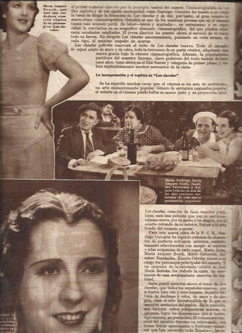 LAMINA 30911: Maria Amparo Bosch y Maria Arias