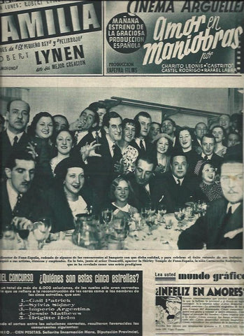 LAMINA 30912: Fiesta del concurso Quienes son estas cinco estrellas