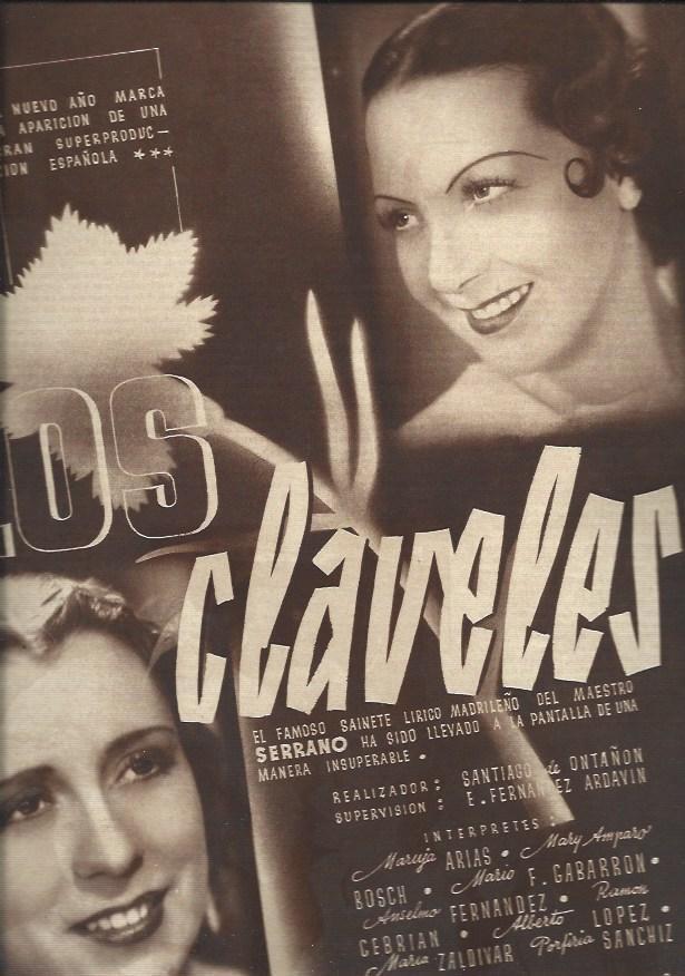 LAMINA 30878: Publicidad de Los claveles con Maruja Arias