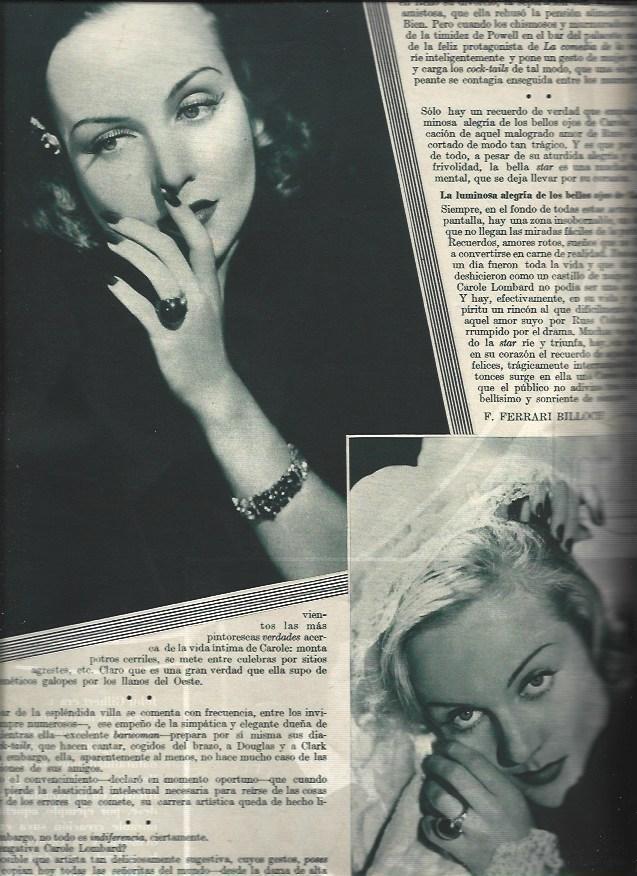 LAMINA 30928: Carole Lombard