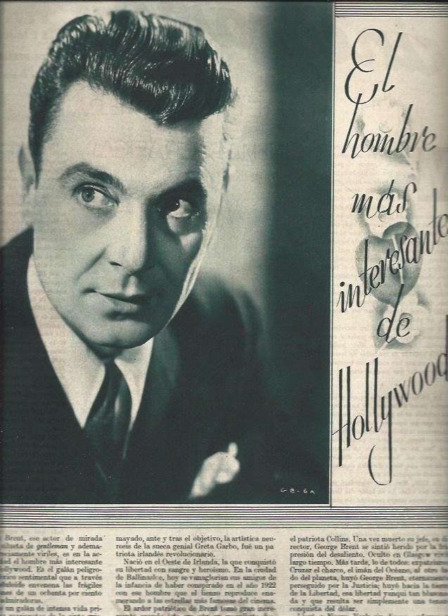 LAMINA 30893: George Brent