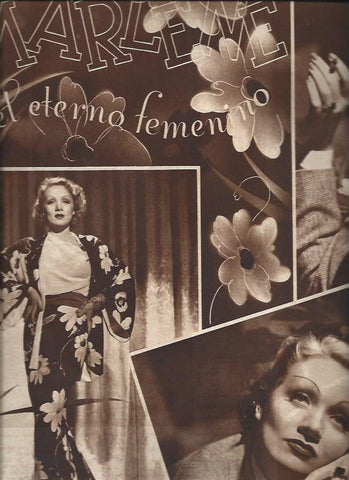 LAMINA 30895: Marlene Dietrich o el eterno femenino