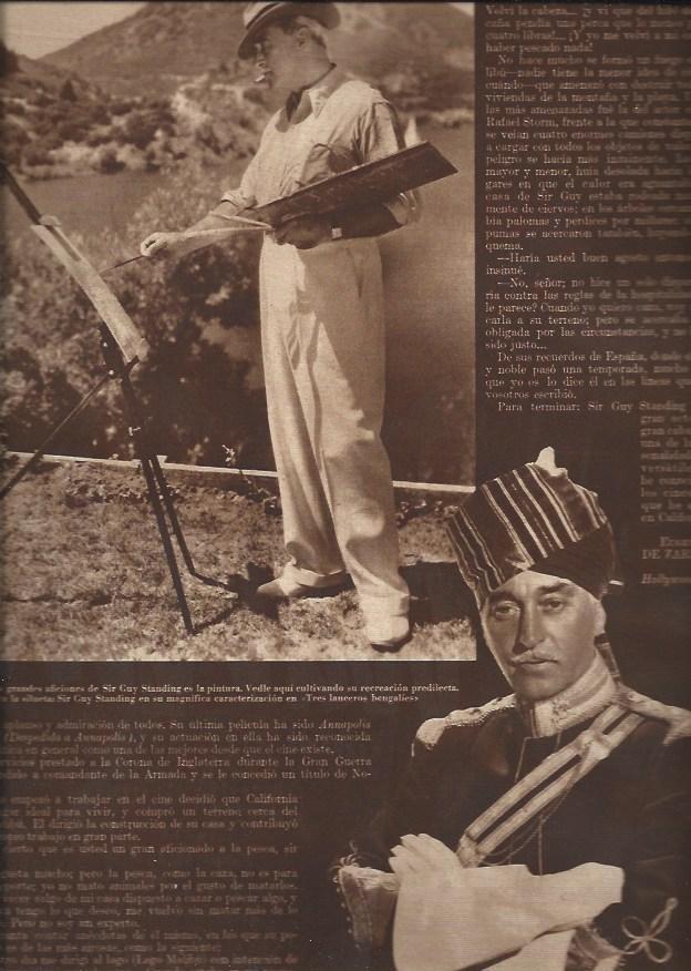 LAMINA 30900: Sir Guy Standing