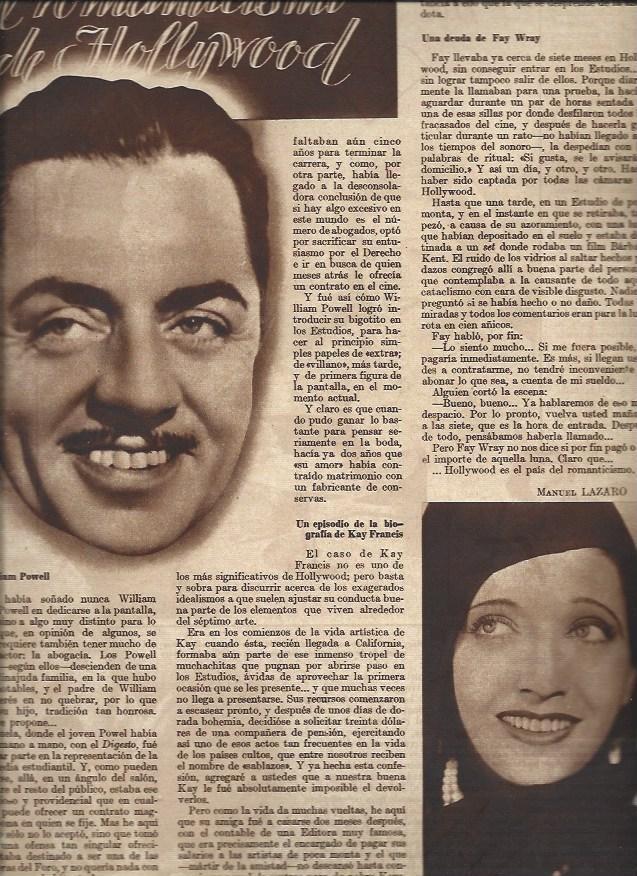 LAMINA 30964: William Powell y Kay Francis