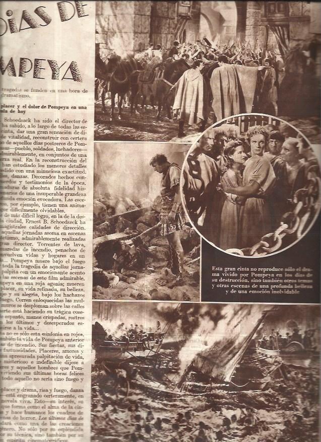 LAMINA 30930: Escenas de Los ultimos dias de Pompeya