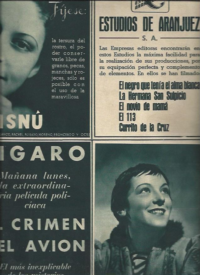 LAMINA 30873: Angela Salloker y publicidad