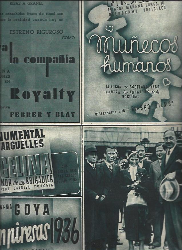 LAMINA 30796: Cartelera de cines de Madrid