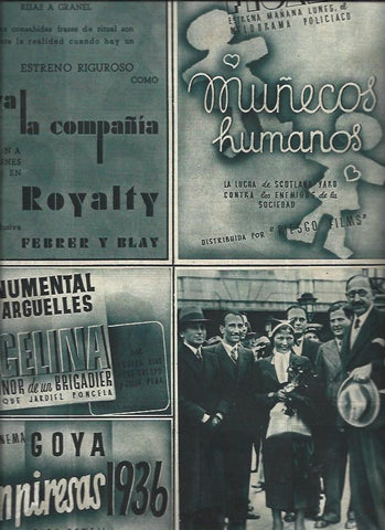 LAMINA 30796: Cartelera de cines de Madrid