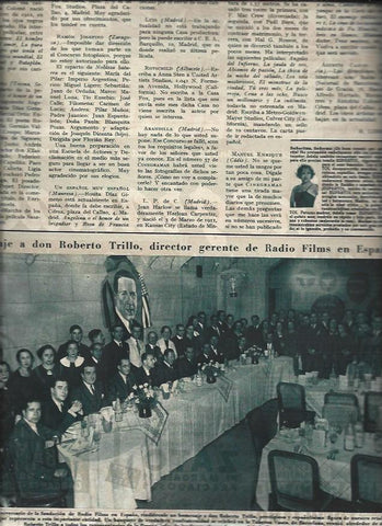 LAMINA 30800: Homenaje a Roberto Trillo en Barcelona