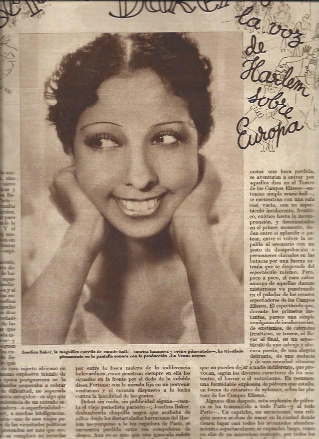 LAMINA 30812: Josefina Baker