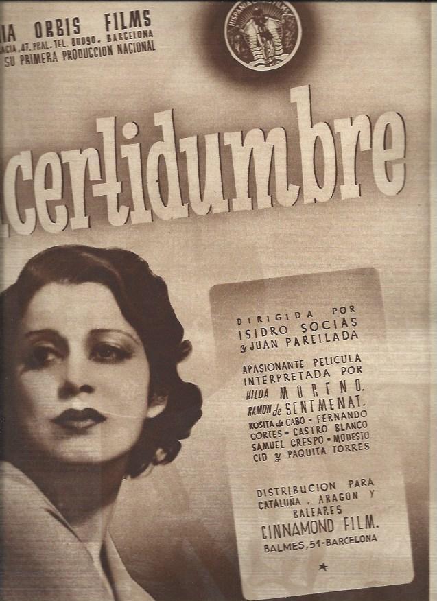 LAMINA 30813: Publicidad de Incertidumbres con Hilda Moreno