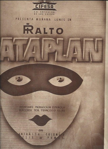 LAMINA 30816: Estreno en el Rialto de Rataplan