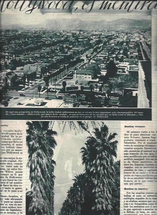 LAMINA 30767: Vistas de Hollywood