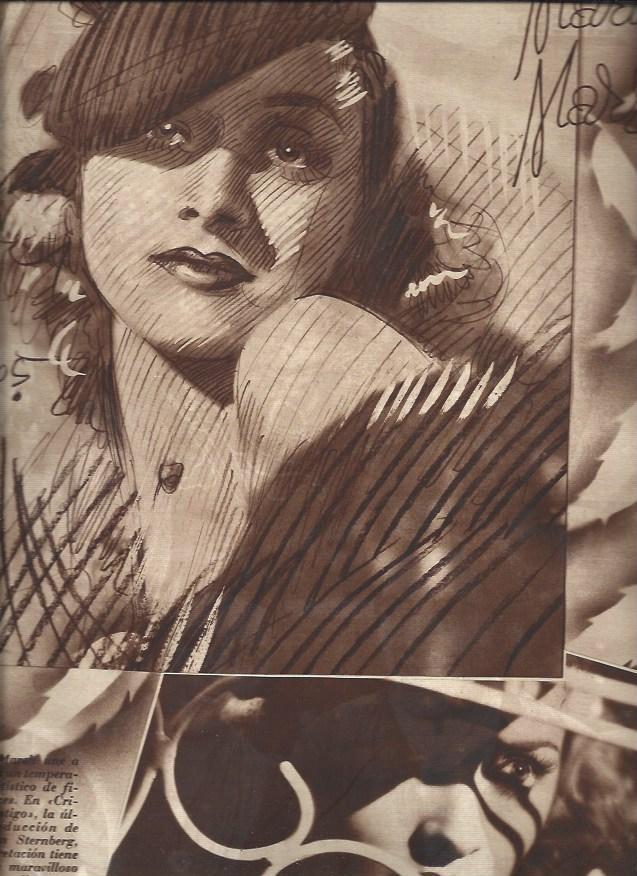 LAMINA 30771: Marion Marsh, por Herreros