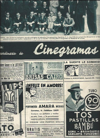 LAMINA 30783: Equipo directivo de los estudios de Chamartin