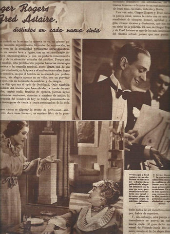 LAMINA 30849: Irene Dunne y Fred Astaire en Roberta