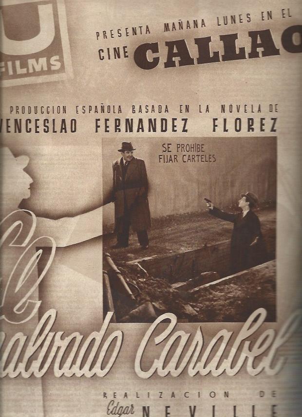 LAMINA 30827: El malvado Carabel en el cine Callao