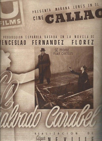 LAMINA 30827: El malvado Carabel en el cine Callao