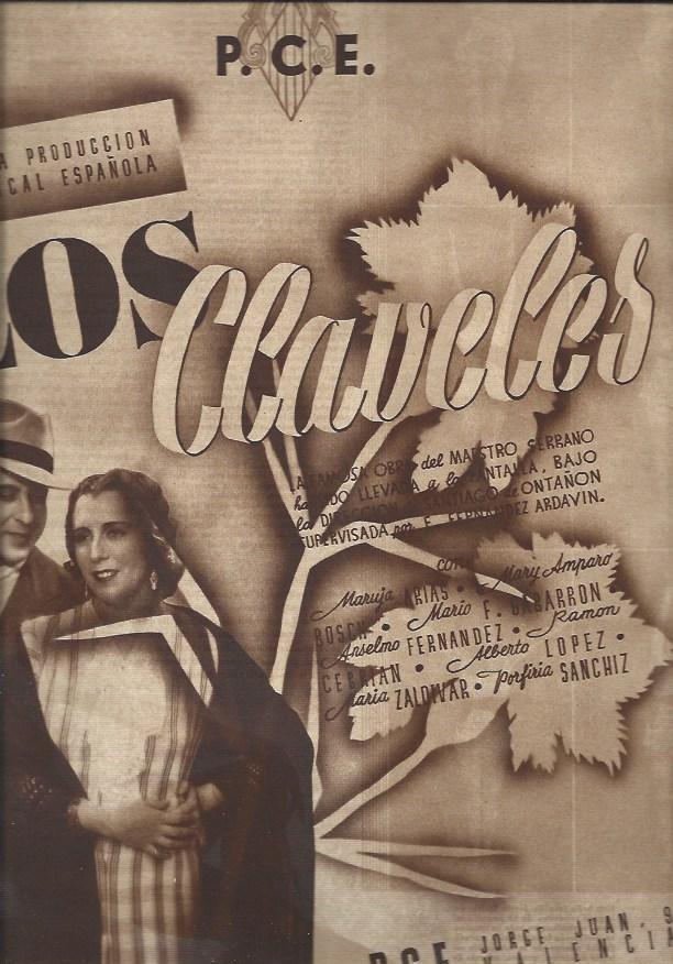 LAMINA 30839: Publicidad de Los claveles