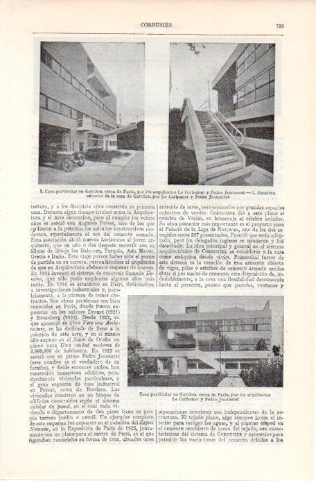 LAMINA V09128: Edificios, por Le Corbusier