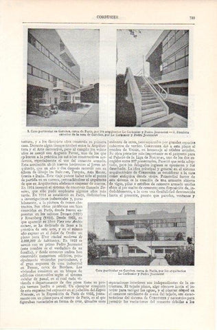LAMINA V09128: Edificios, por Le Corbusier