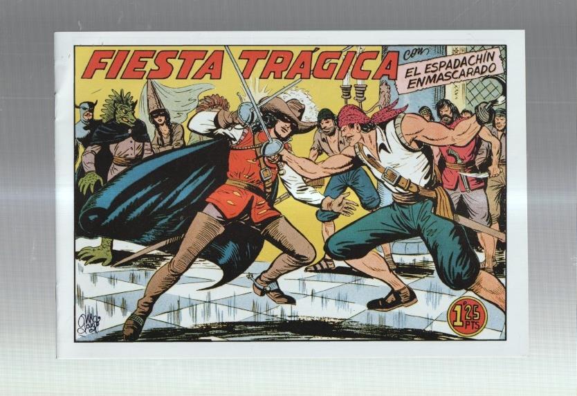 Facsimil: El Espadachin Enmascarado numero 81: Fiesta tragica