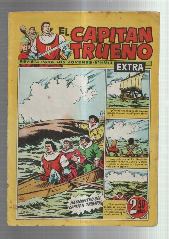 El Capitan Trueno Extra numero 046 (numerado 2 en trasera)