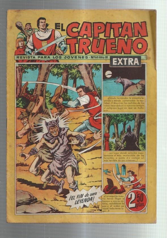 El Capitan Trueno Extra numero 060 (numerado 2 en trasera)