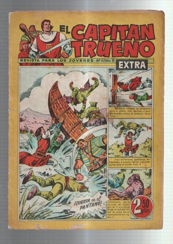 El Capitan Trueno Extra numero 062 (numerado 2 en trasera)