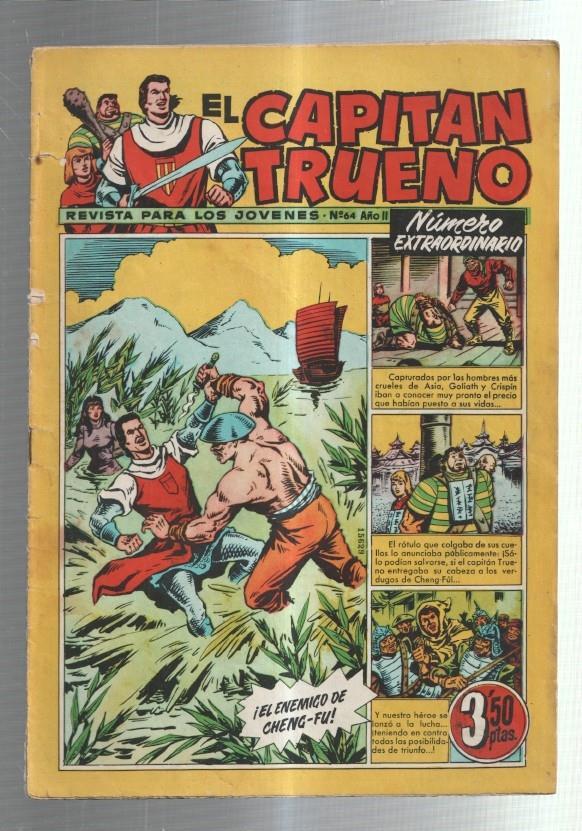 El Capitan Trueno Extra numero 064 (numerado 4 en trasera) (aviejado)