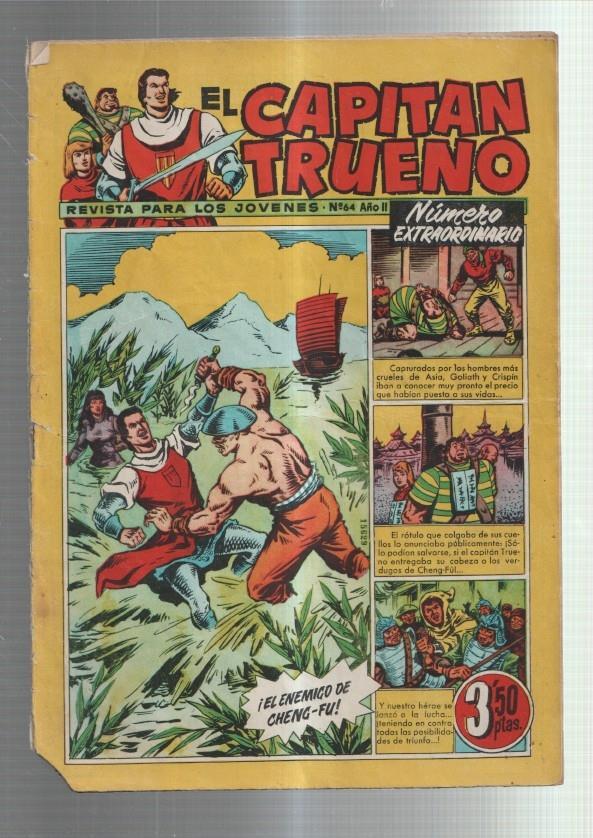 El Capitan Trueno Extra numero 064 (numerado 5 en trasera) (aviejado)