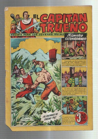 El Capitan Trueno Extra numero 064 (numerado 5 en trasera) (aviejado)