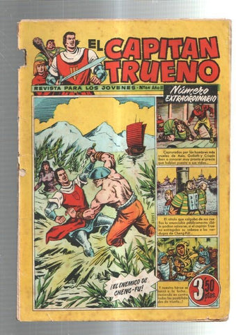 El Capitan Trueno Extra numero 064 (numerado 6 en trasera) (aviejado)