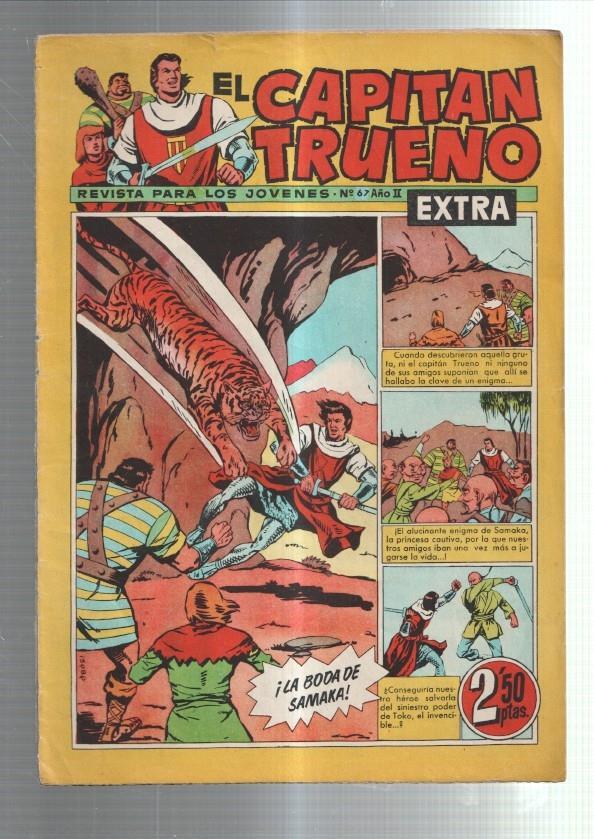 El Capitan Trueno Extra numero 067 (numerado 4 en trasera) 