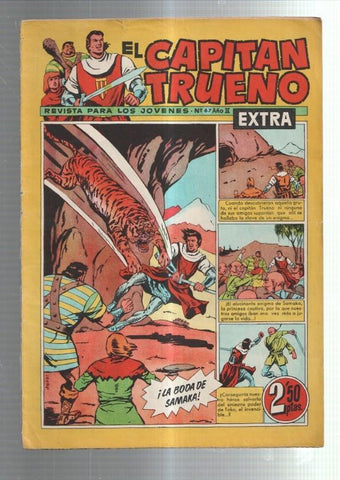 El Capitan Trueno Extra numero 067 (numerado 4 en trasera) 