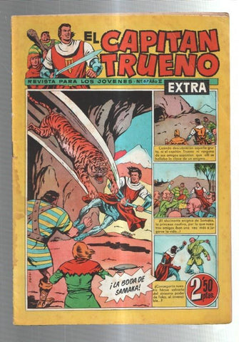El Capitan Trueno Extra numero 067 (numerado 5 en trasera) 