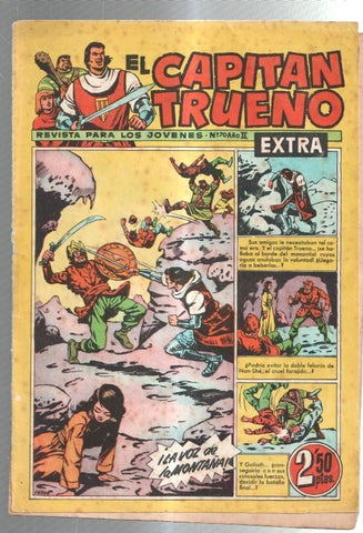 El Capitan Trueno Extra numero 070 (numerado 4 en trasera) (cubierta suelta)