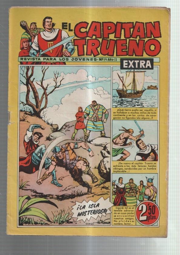 El Capitan Trueno Extra numero 071 (numerado 4 en trasera)  
