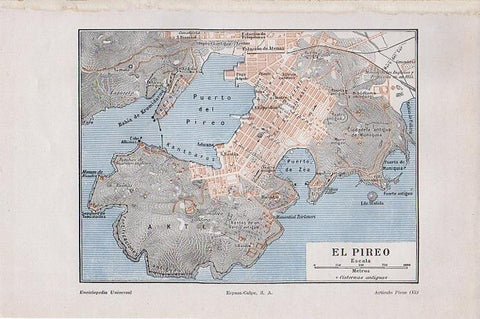 LAMINA V09522: Plano del Pireo