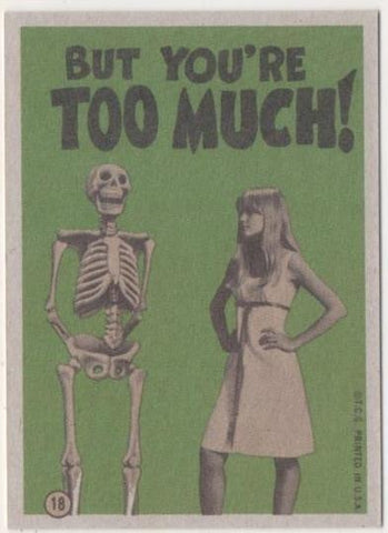Cromo E01044: Album 3-Monster Greeting Cards, Card nº 18