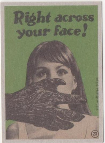 Cromo E01049: Album 3-Monster Greeting Cards, Card nº 23