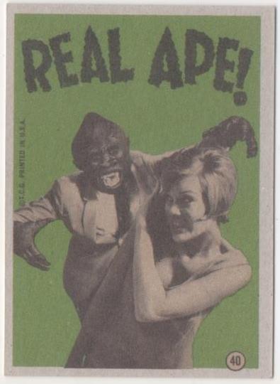 Cromo E01066: Album 3-Monster Greeting Cards, Card nº 40