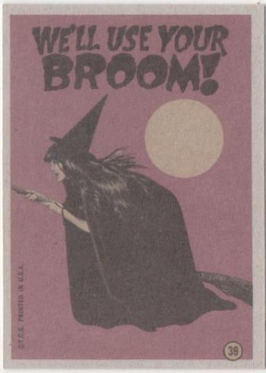 Cromo E01065: Album 3-Monster Greeting Cards, Card nº 39
