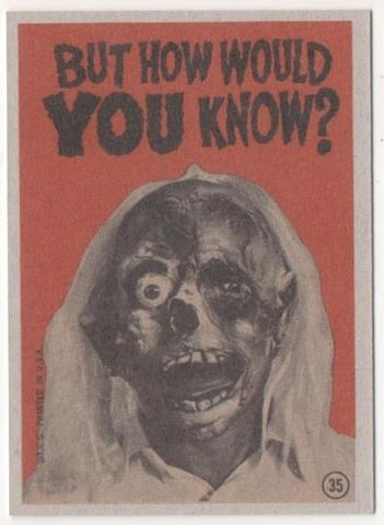 Cromo E01061: Album 3-Monster Greeting Cards,Card nº 35
