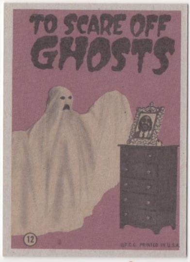 Cromo E01038: Album 3-Monster Greeting Cards, Card nº 12