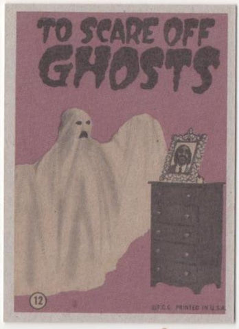 Cromo E01038: Album 3-Monster Greeting Cards, Card nº 12