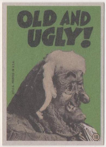 Cromo E01036: Album 3-Monster Greeting Cards, Card nº 10