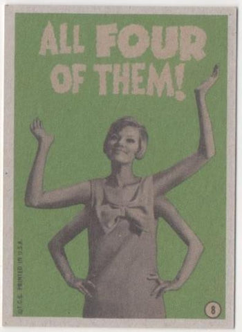 Cromo E01034: Album 3-Monster Greeting Cards, Card nº 8