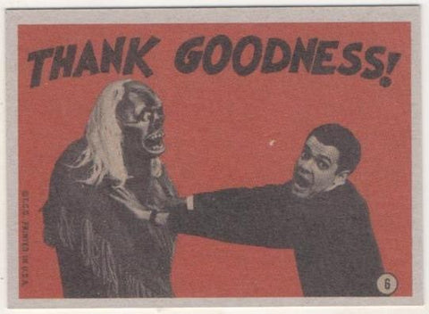 Cromo E01032: Album 3-Monster Greeting Cards, Card nº 6