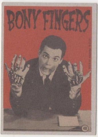 Cromo E01075: Album 3-Monster Greeting Cards, Card nº 49